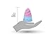 3 pack molded bath bombs- 225 Grams (Unicorn)