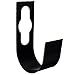Firstbuy Best Sturdy Garden Spigot Hose Hook Holder, Durable Metal Wall Mount Expandable Watering Hose Hanger Hook, Pipe Holder Tidy Hook Reel Tap for 100ft Heavy Garden Irrigation Hose - Black