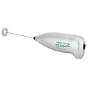 MatchaDNA Handheld Electric Milk Frother (Silver Handheld)
