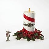 Boyds Bears Noel's Festive Candle with Wick McNibble Hinged Box 4022283 - NEW!