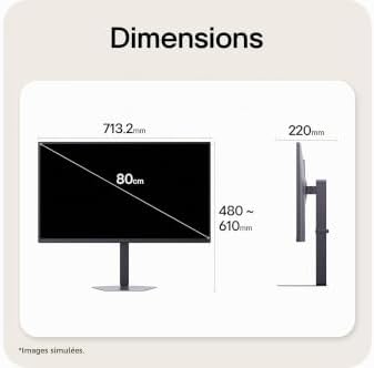 Moniteur Gaming Ultragear™ 32G620B-B.AEU | Série G6 (2026) | 32 Pouces | Moniteur IPS 16:9 | 200Hz | 1ms (GtG) | QHD 2560x1440 | sRGB 99% | AMD FreeSync Premium™ et NVIDIA G-Sync™