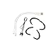 Senbowe™ New Wireless Stereo Bluetooth BT Headset Earbud Ear hook for Senbowe 530 Headset (Black)