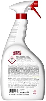 Nature's Miracle Cat Urine Stain & Odour Remover Bio-Enzymatic 946ml view 2