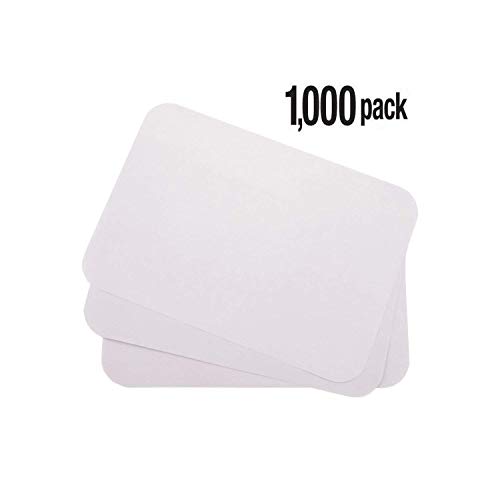 Dental Tray Covers Paper - Size B Tray 8.5"x12.25" Premium Tray Paper Also Great for Beauty Tray, Pack of 1000, by Vivid (White) - Thumbnail 2
