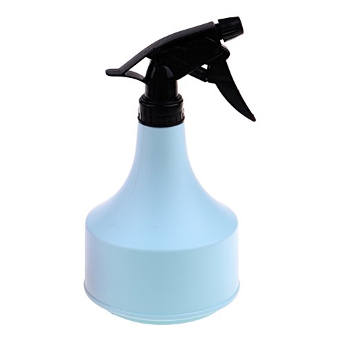 Bloomeet Plastic Household Plant Manually Watering Pot Water Spray Bottle Indoor Atomizer Watering Can Gardening Tools, 500 ML, Blue