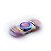 Krazy Spinner Hand Spinner Toy Stress Reducer Ultra Durable HighSpeed Ceramic Bearing Finger Toy Guarantee 3-5 min SpinTime Perfect for ADD ADHD Anxiety Autism Stress Relief (RAINBOW EDITION) (R-2)