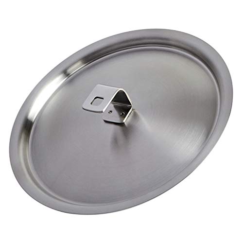 Piazza 112916 Edelstahldeckel für Kochgeschirr, Durchmesser 16 cm
