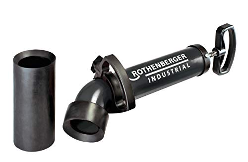 ROTHENBERGER Industrial RoPump Power zuigpijpreiniger incl. 2 adapters, sifon- en afvoeren in keuken, badkamer, toilet… - Afbeelding 4