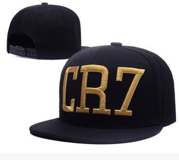 Cristiano Ronaldo CR7 Real Madrid Footbal Hat Soccer Baseball Snapback Caps(D)