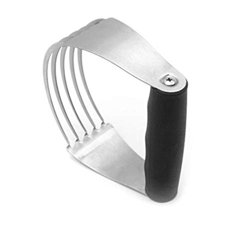 VIGE Stainless Steel Pastry Blender Home Flour and Oil Mixer Biscuit Play Powder Device Durable Cream Cutter Kitchen Tools - Silver