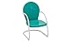 Jack Post BH-20EM Retro Style Chair, Turquoise