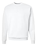 Hanes Adult EcoSmart Crew, White, XX-Large