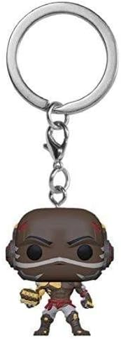 Funko Pocket POP! Overwatch - Doomfist Keychain Vinyl Figure, Multicolour - Image 3