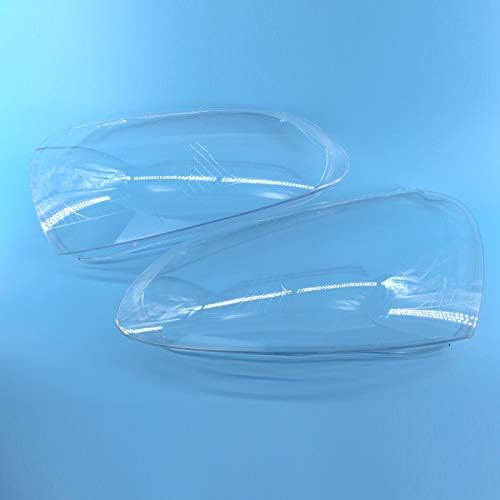 Epaynetwork Car Headlight Lampshade - 1 Pair Clear Front Headlight Lens Cover For Vw Mk5 Golf Gti Rabbit Jetta 06-09
