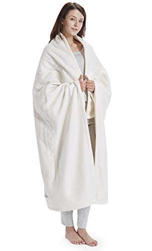 image for Beautyrest- Electric Heated Blanket Throw Super Soft Hypoallergenic Fl