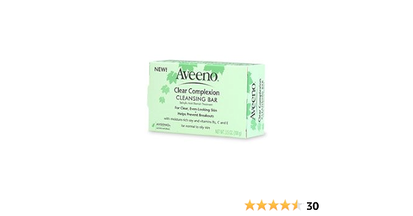 aveeno clear complexion cleansing bar