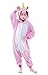 BELIFECOS Childrens Pink Unicorn Costumes Animal Onesies Cosplay Homewear Pajamas