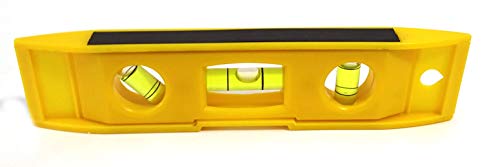 Level Torpedo Micro Leveler - Mini Bubble Levels - Miniature Tool for construction, carpenters, picture hanging - Assorted Colors
