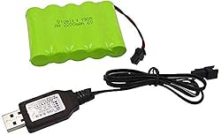Blomiky 6V 2200mAh Ni-MH 5 AA Rechargeable Battery