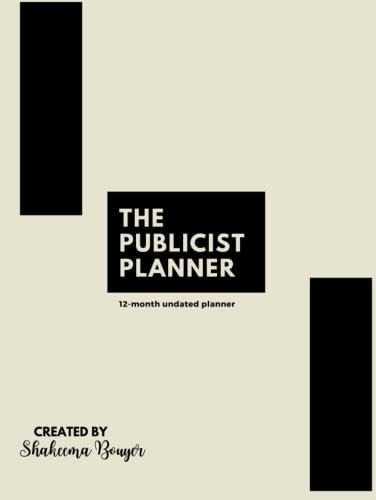 The Publicist Planner