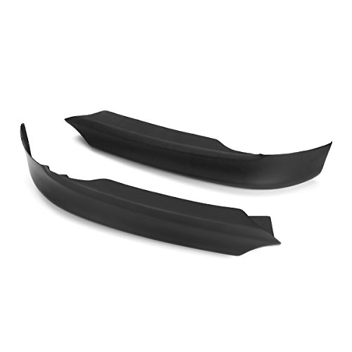K&A company One Pair Resin Front Bumper Lip Spoiler Splitter for BMW E90 325i 335i 328i 05-08