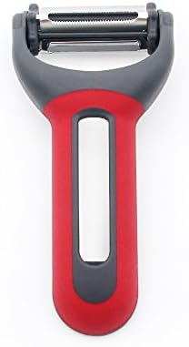 LetGoShop Julienne Peeling 3 In 1 Multi Funtional Peeler Non-slip Handle Vegetable Fruit Peeler & Bottle Opener