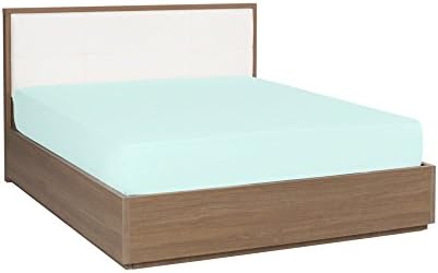 Mezzati Luxury Fitted Sheet – Soft and Comfortable 1800 Prestige Collection – Brushed Microfiber Bedding (Light-Blue, Cal King Size)