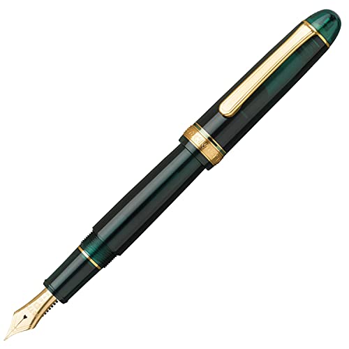 プラチナ万年筆 万年筆 M 中字 3776 センチュリー ローレルグリーン PNB-15000 41-3 正規輸入品