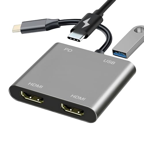 Mindorlen USB-C Dual HDMI Adapter