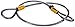 Onguard Akita Loop Cable Lock (Black, 10mm x 4ft)