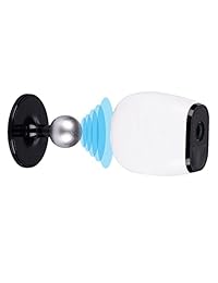 Haoyou mesa soporte de techo para Arlo Arlo Pro Arlo Go Arlo Pro 2 sin cables cámaras por dropcessories (2 unidades), color negro