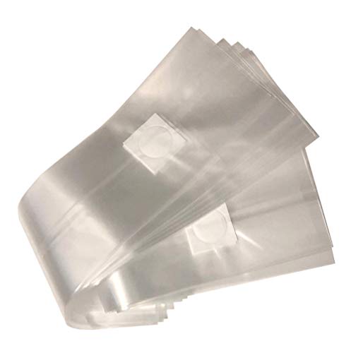 Grassland Hills Ranch Pack of 20 Mushroom Grow Bags Polypropylene for for Substrate Autoclavable Sterilization, with 0.2 Micron Filter, Mushroom Spawn and Substrate Bags (20, 5″ Wide)