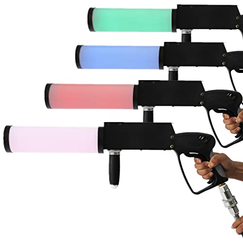 CO2 Jet Machine 33ft Spraying RGB LED Light CO2 Cryo Cannon Gun Stage