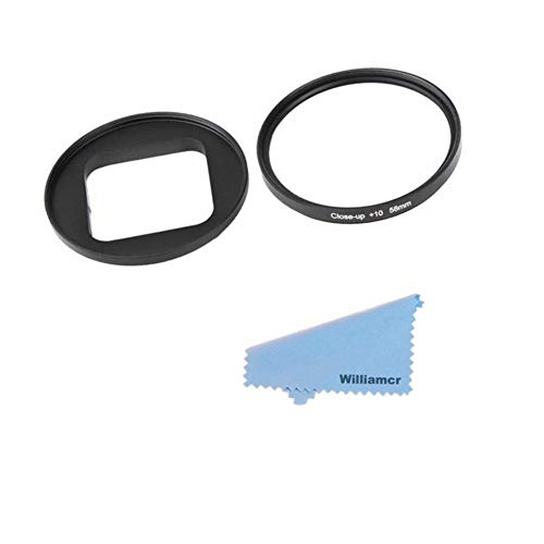58mm Professional Underwater Photography Close-Up Macro Filter Lens 10X Magnificatoin High Definition Lens for GoPro HERO5 Session,HERO4 Session and Hero Session