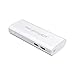 Portable Charger 10400 RAVPower 10400mAh (2A Input, 4.5A Dual USB Output) Power Bank External Battery Pack with iSmart Technology for iPhone, iPad, Smartphones and Tablets (White)