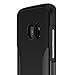 Galaxy S7 Edge Case, Black SaharaCase Protective Kit [Case + Tempered Glass Screen Protector] Rugged Hard Frame [Slim Fit] Shock-Absorbing Bumper (Black)