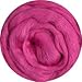 Weir Crafts Merino Wool Roving for Felting - 1 Ounce Fuchsia