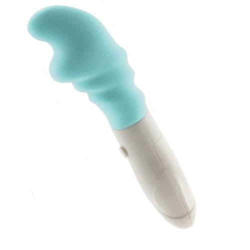 H2h H2h Vibrator Silicone, 4 Function With Handle, Blue image