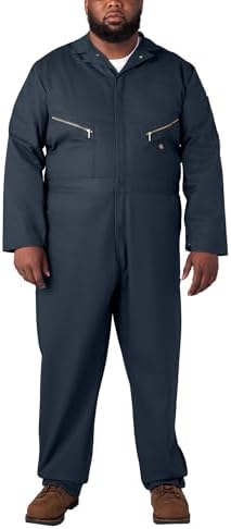 Amazon.com: Dickies Deluxe Blended Long Sleeve Coveralls, DARK