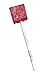 Candy Envy - Red Square Pops - 24 Pack - Cinnamon Flavored Lollipops
