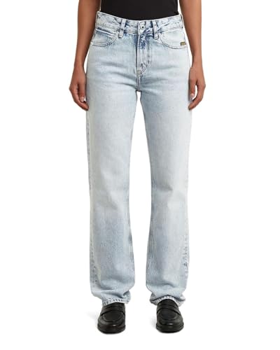 G-Star Women's Iggie Straight Wmn, Colour Blue, Size: Waist 30, Inseam 32