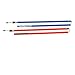 Solid Sports Agility Poles (Set of 12), 2-Piece Spring Loaded