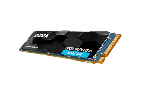 KIOXIA EXCERIA PLUS G3 NVMe SSD 2TB interne SSD, PCIe Gen4 x 4, Lesen 5.000MB/s, Schreiben 3.900MB/s, Schwarzblau 4