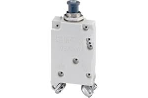 E-T-A Circuit Protection and Control 412-K14-LN2-30A Circuit Breaker; Therm; Push/Pull; Cur-Rtg30A; Panel; 1 Pole; Vol-Rtg 28VDC