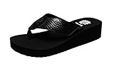 Yellow Box Women's Allington Platform Faux Snakeskin Thong Foam Comfort Flip Flop