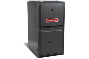 Goodman 96% AFUE Two Stage Upflow/Horizontal multi-speed 100k BTU Low NOx Natural Gas furnace (21 wide) (GR9T961004CN)
