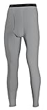 ColdPruf Men's Authentic Dual Layer Bottom, Charcoal, Medium