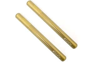 ADOTBLOB CNC Aluminum Cigar Tube 2 Pack, Travel-Friendly Waterproof Airtight Container.Light and Strong - Gold