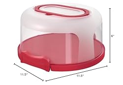 Top Shelf Elements Round Cake Carrier For Up To 10