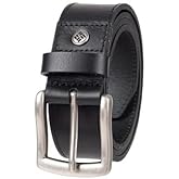 Columbia Men's Leather Belt (Black, L(Pant Size 36-38, Belt Size 38-40))